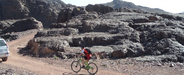 Vélo dans les Montagnes de l'Atlas